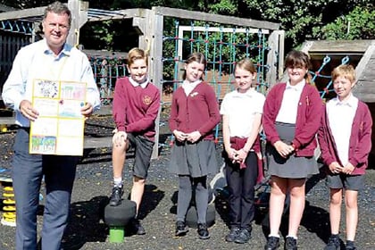 Pupils tell MP to 'clock is ticking' over climate crises