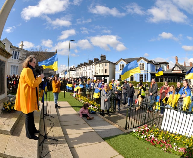 Newton unites in solidarity with Ukraine