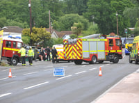 UPDATE: Road closed as driver suffers ‘medical episode’