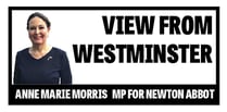 MP Anne Marie Morris' latest column