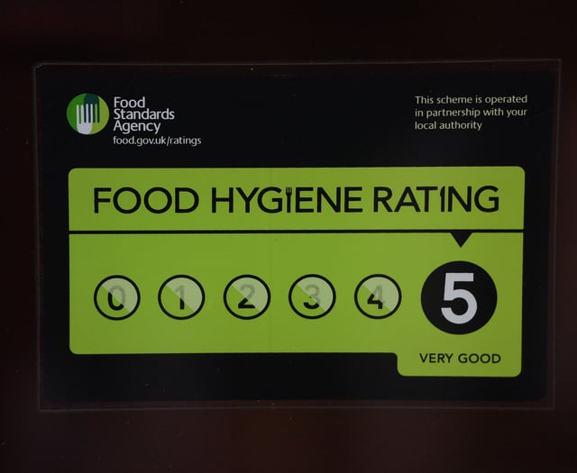 Food hygiene ratings handed to seven Teignbridge establishments