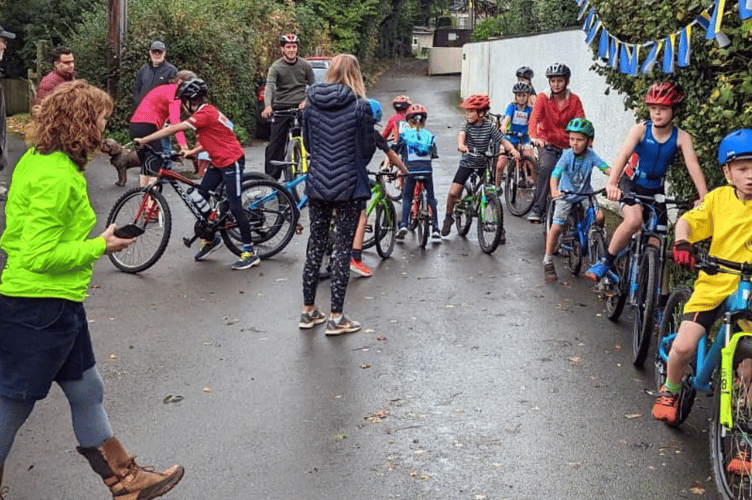 Action from the Trusham Triathlon