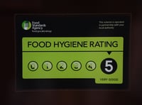 Teignbridge restaurant given new food hygiene rating