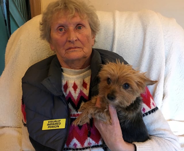 Blind pensioner left cold, hungry and without power