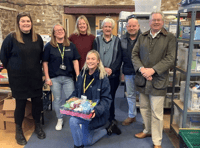 Hampers for people in temporary accommodation over Christmas