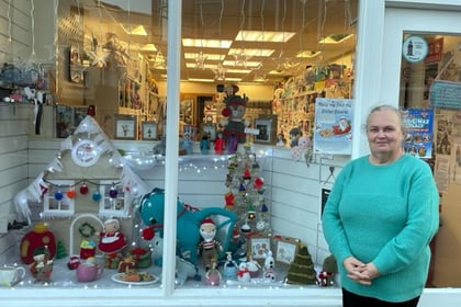 Jan’s window wins Christmas competition