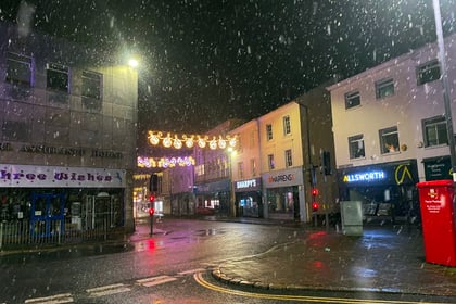 It's snowing in Newton tonight, show us your pictures
