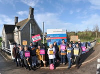 Dawlish nurses join colleagues in national strike