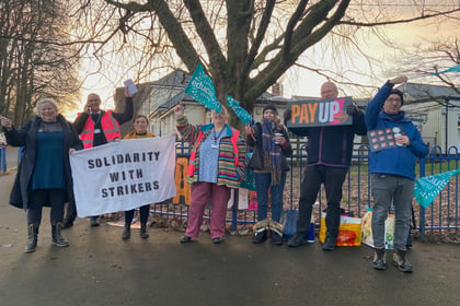 Teignbridge schools partially closed as teachers walk out on strike