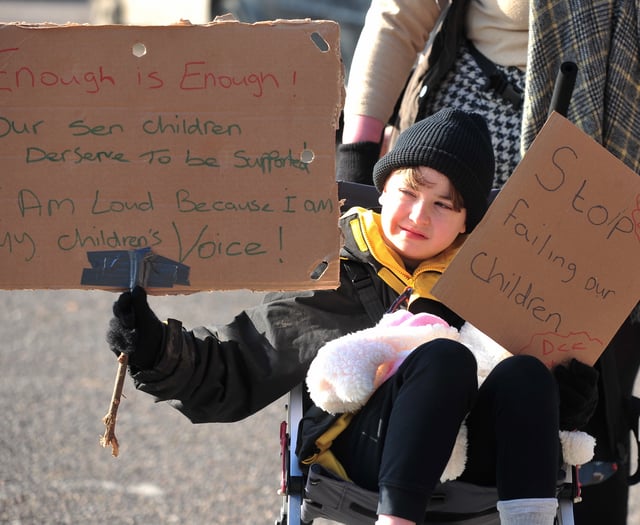 Our kids matter, say protesting parents of children with special needs