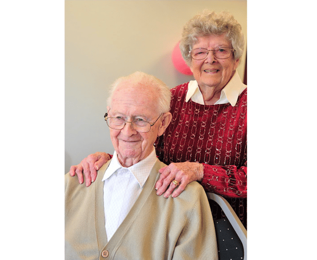 70 years of partnership for Donald and Shirley