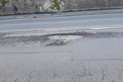 Cash promised in budget for Teignbridge pothole repairs 