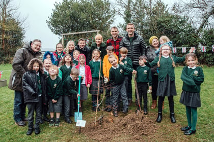 Going green at Dunsford School