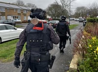 Police action sees cash, drugs and weapons removed from streets
