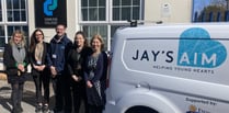 College staff aiming high injump for Jay’s Aim charity