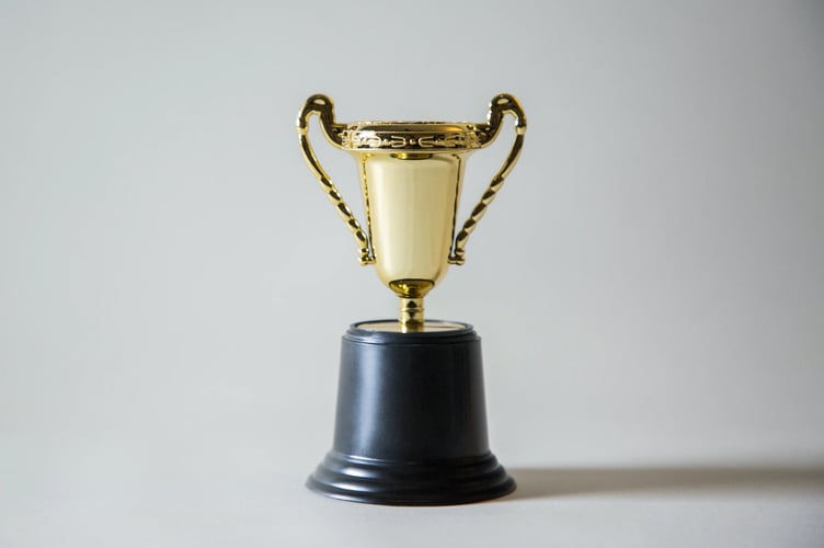 award stock image