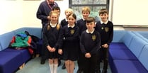 Joint winners of hard fought schools quiz