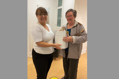 Rowcroft Hospice the real winner in Easter raffle