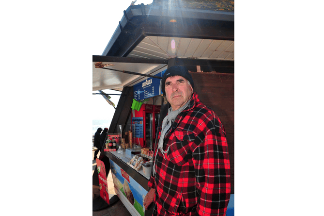 In Teignmouth, owner of the seafront ice cream kiosk, former Mayor Robert Phipps has offered a reward for information to track down the burglars. 