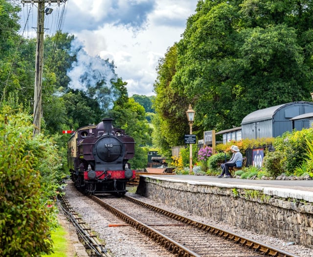 Bank holiday family fun on the South Devon Railway