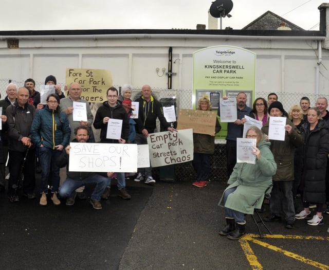 Protest over parking charges