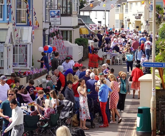 Villagers got into Coronation party spirit 