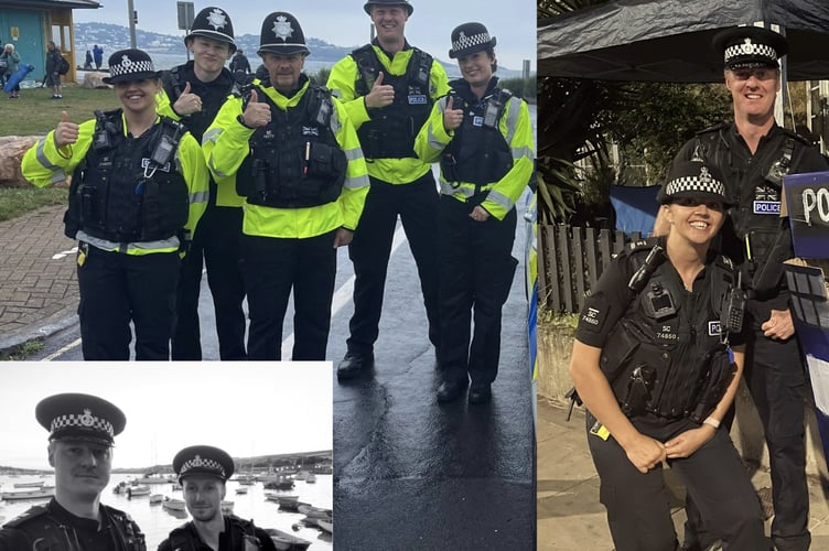 A ÔMASSIVE thank youÕ has been paid to the police Specials who give up their spare time to keep everyone safe on Newton Abbot Police Station's point Facebook page during #NationalVolunteersWeek.
Picture Newton Abbot Police Station (2-6-23)