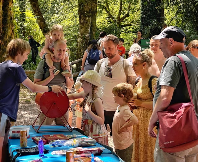 Fun by the duckload at country park for charity 