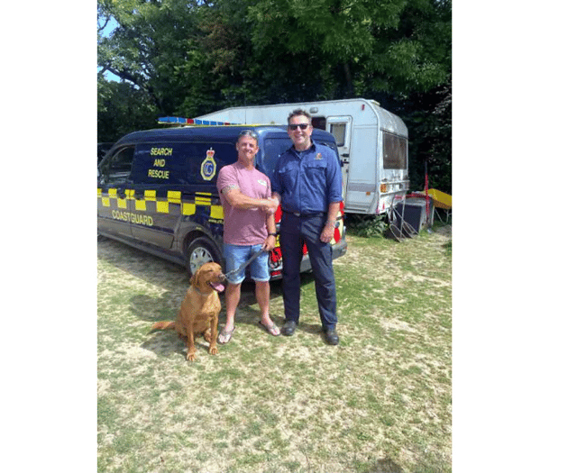 Ernie’s thank you to Coastguard rescuers