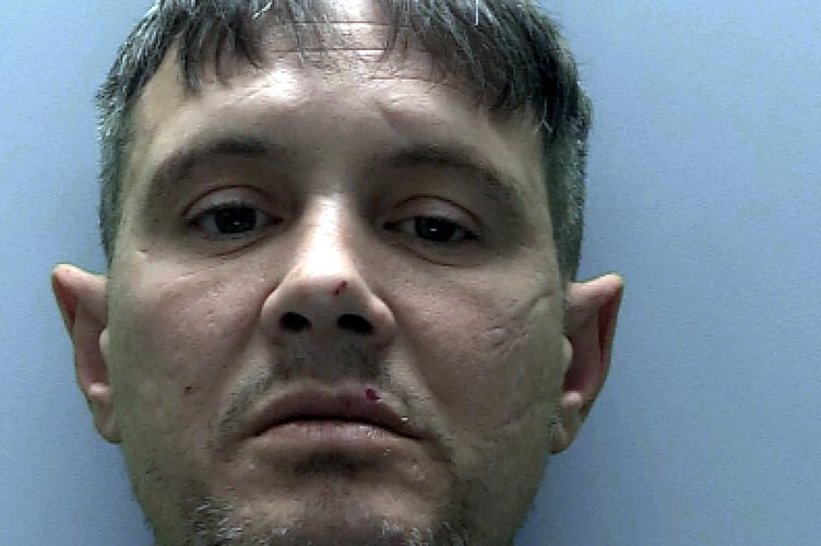 JAILED: Daniel Watson.
Picture: Police
A DRUG addict has been jailed for terrorising three cashiers and a shopper while armed with a blood-filled hypodermic syringe.
26-6-23