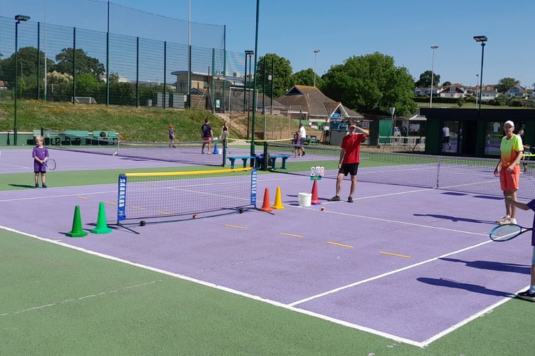 Dawlish Tennis Court