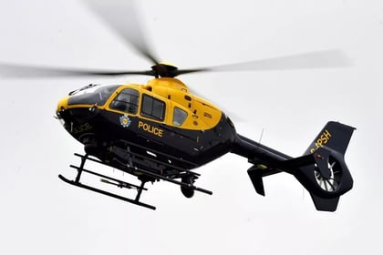 Helicopter search for lost walker 