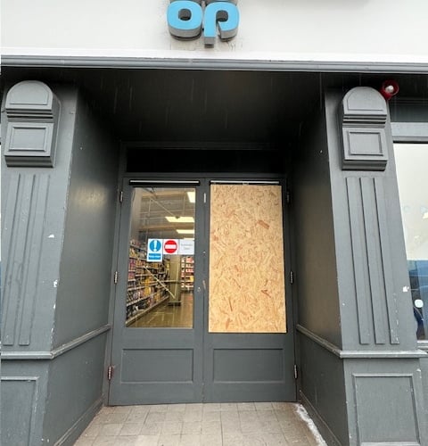 Break-in at the Co-Op Dawlish 