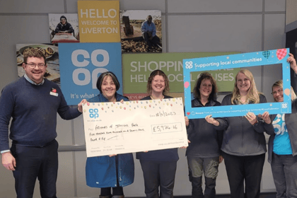 Supermarket members raise thousands for country park charity 