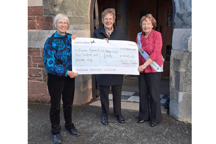 Festive concert in Shaldon raises funds for cancer charity 
