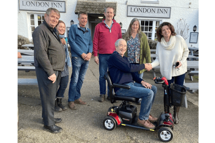 Parish council grant helps gets charity on the move