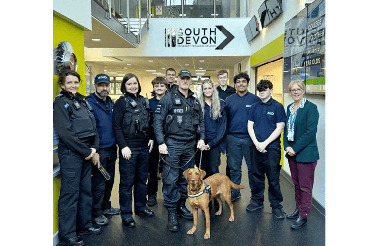 Skye and the team at South Devon UTC