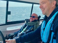 Disabled businessman helps others enjoy life at sea 