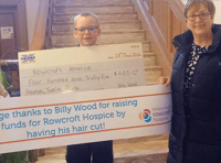 Schoolboy Billy parts ways with mullet for charity fundraiser 