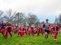 Charities benefit from Santa Run 