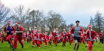 Charities benefit from Santa Run 