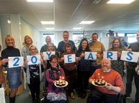 Care charity celebrates milestone