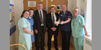 Masonic monies supports hospital's Turner Ward 