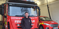 Command beckons for firefighter Taylor after passing training course