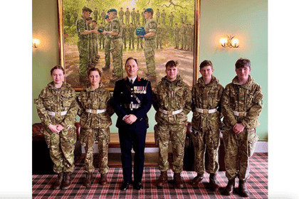 Cadets pay visit to Royal Marine training centre 