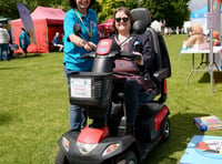 New Mayor hitches a ride on mobility scooter 