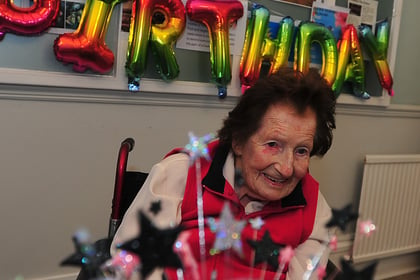 Kingsteignton resident Ruth celebrates 101st birthday 