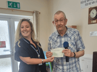 Kingsteignton's James celebrates 75th birthday with charity fundraiser