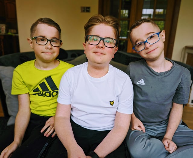 Mum's challenge in aid of her three boys 