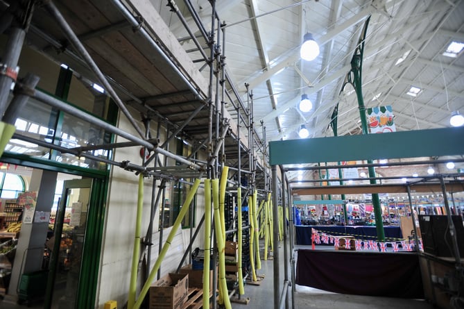 Newton Abbot's indoor market hall